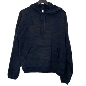 Aritzia The Group Babaton Fleece Boyfriend Hoodie Heathered Gray 2